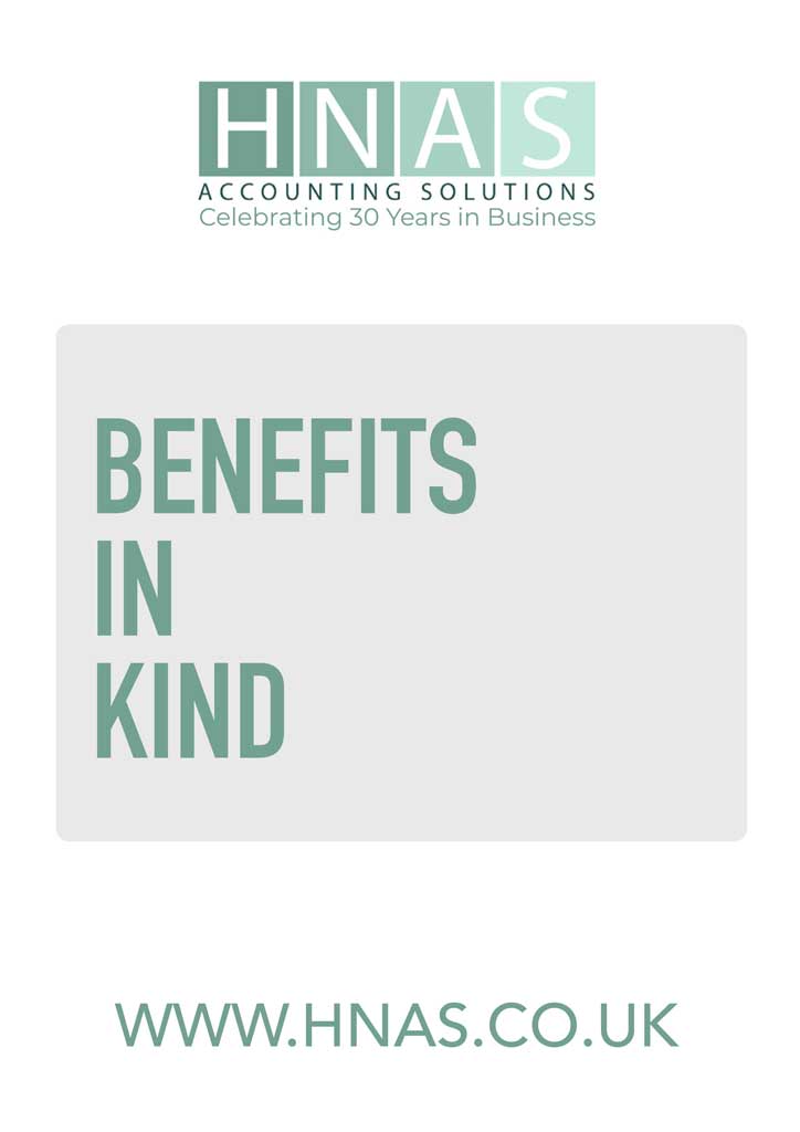 Benefits In Kind Cover